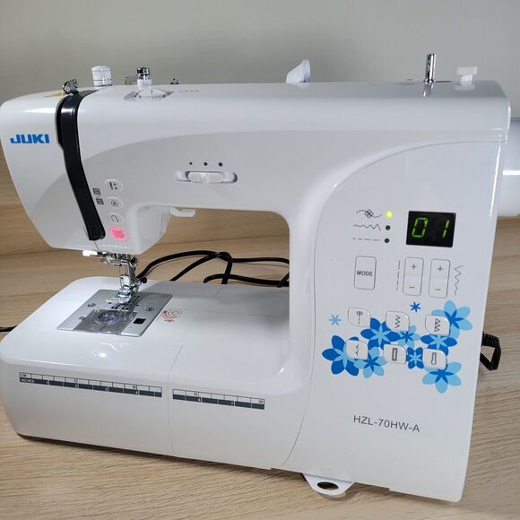 Juki Sewing Machine HZL-70HW-A Quilting Computerized Auto Needle Threader Case - Picture 3 of 12